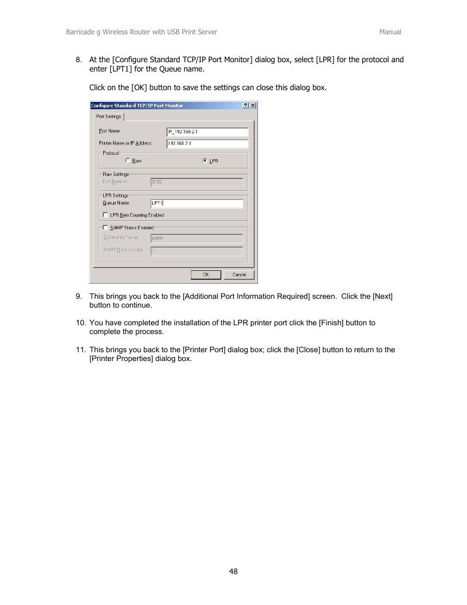 SMC Networks Barricade SMC2804WBRP-G User Manual | Page 48 / 70