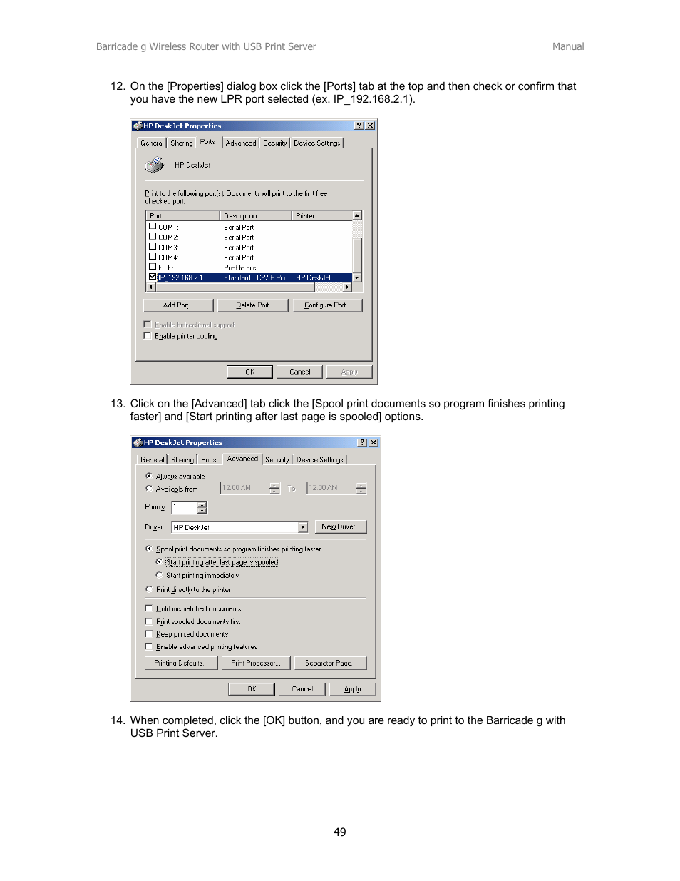 SMC Networks Barricade SMC2804WBRP-G User Manual | Page 49 / 70