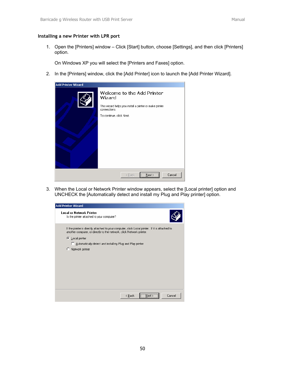 SMC Networks Barricade SMC2804WBRP-G User Manual | Page 50 / 70