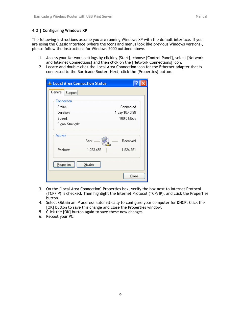 SMC Networks Barricade SMC2804WBRP-G User Manual | Page 9 / 70