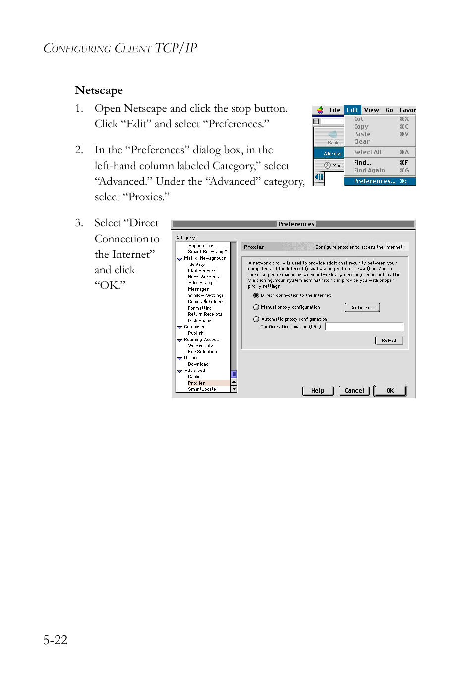 Tcp/ip 5-22 | SMC Networks SMC7404WBRA User Manual | Page 112 / 136