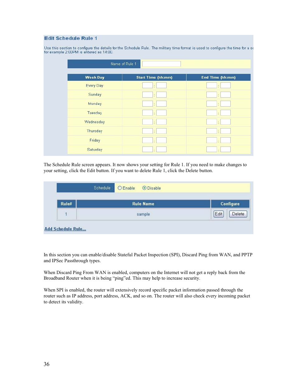 5 | advanced | SMC Networks Barricade SMCBR14UP User Manual | Page 36 / 77