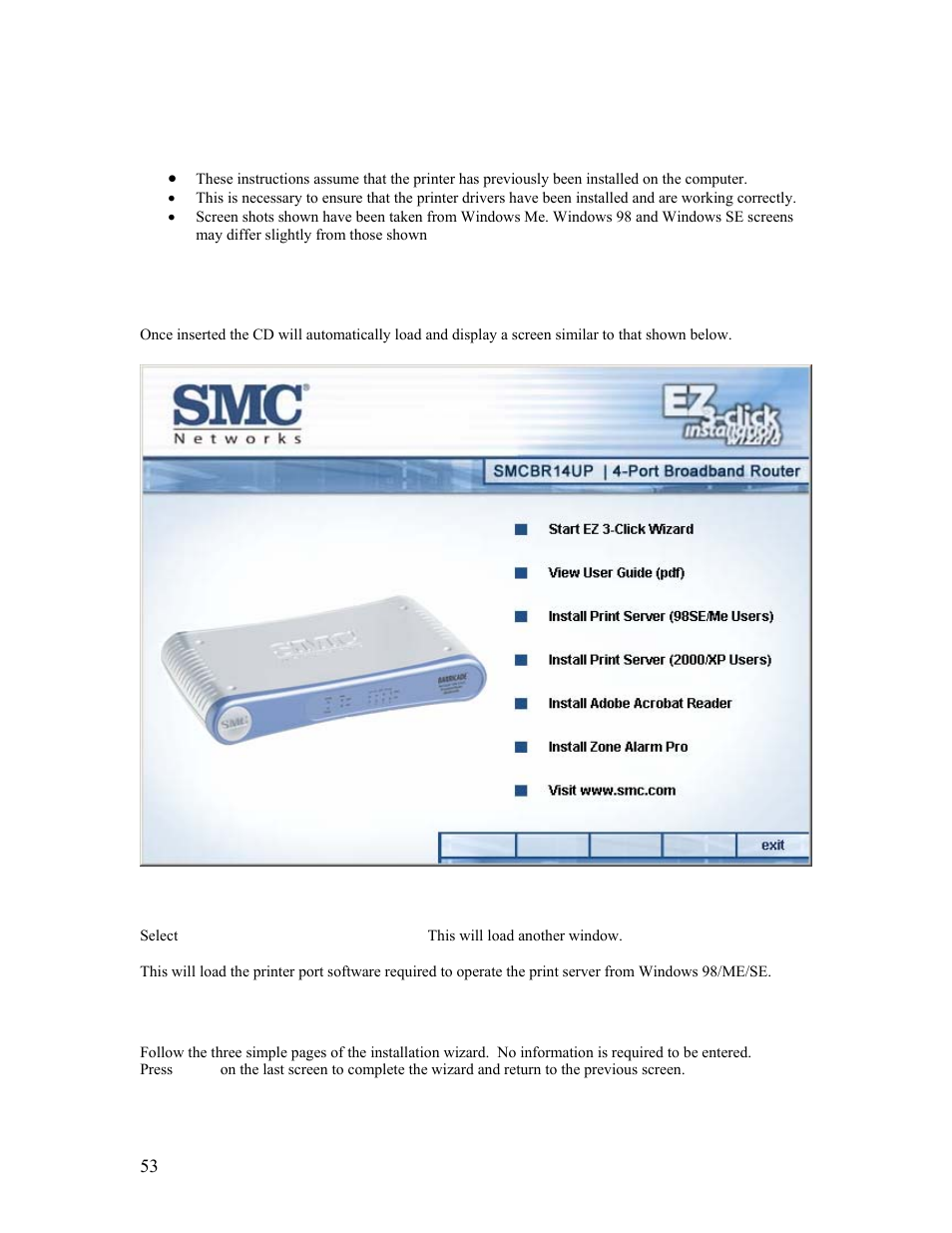 SMC Networks Barricade SMCBR14UP User Manual | Page 53 / 77