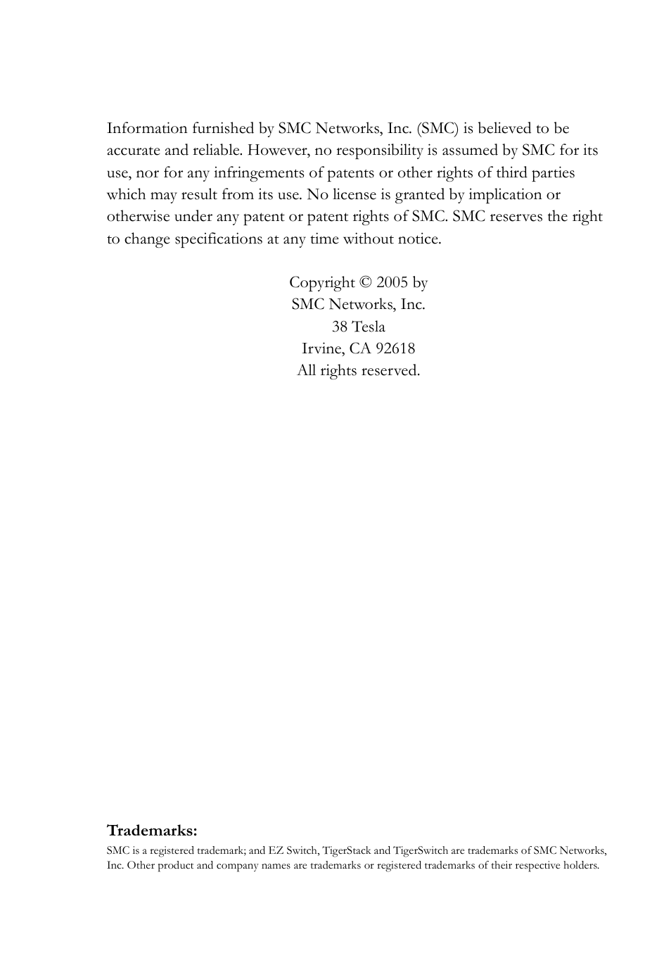 SMC Networks SMC TigerStack III SMC6826MPE User Manual | Page 4 / 94