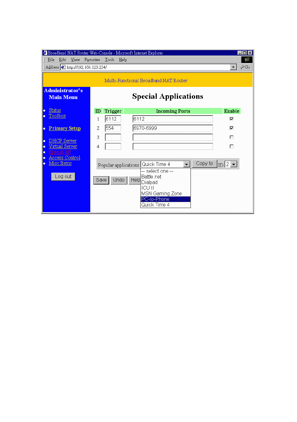 7 special ap | SMC Networks SMC7004BR User Manual | Page 23 / 37