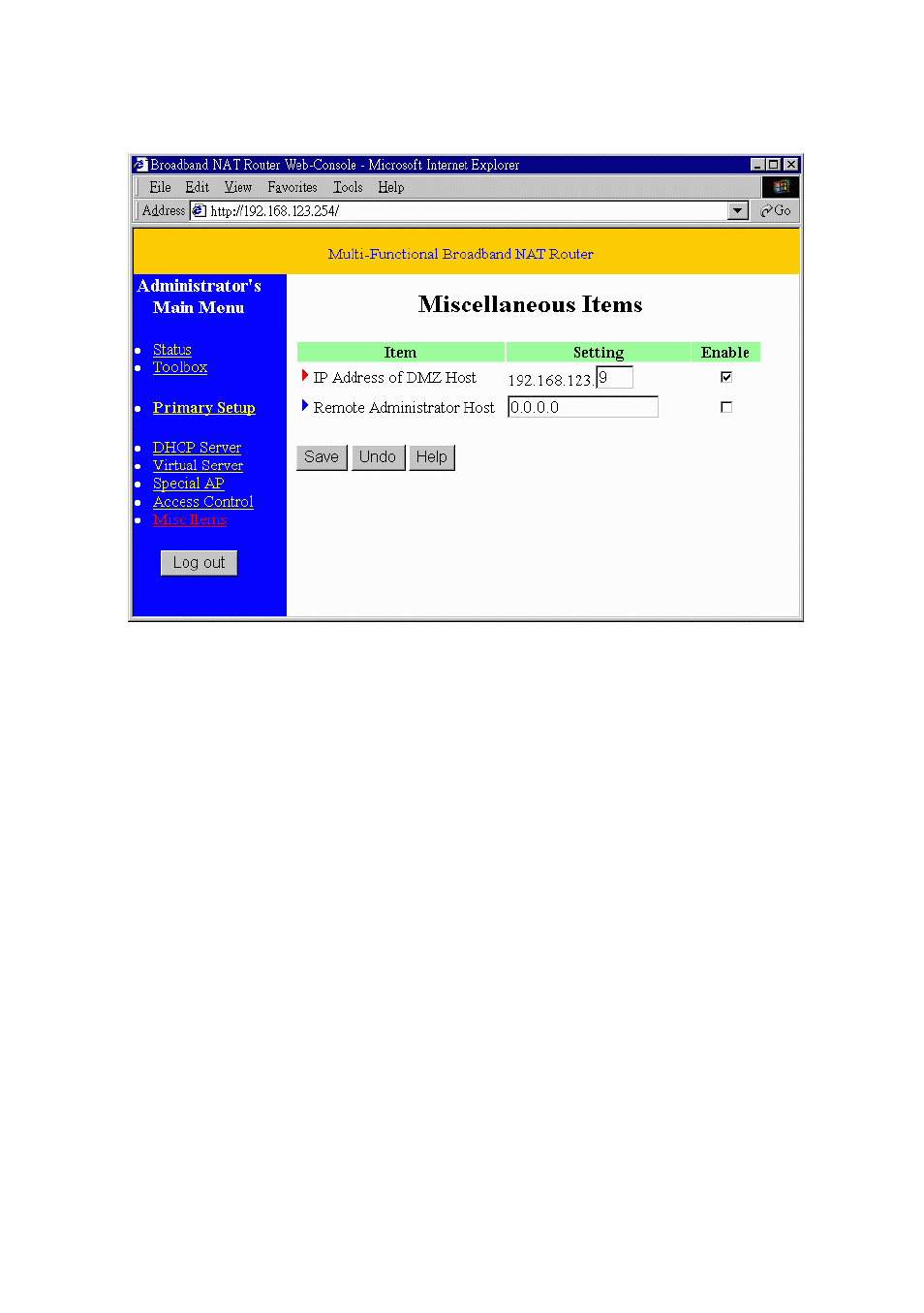 9 miscellaneous items | SMC Networks SMC7004BR User Manual | Page 25 / 37