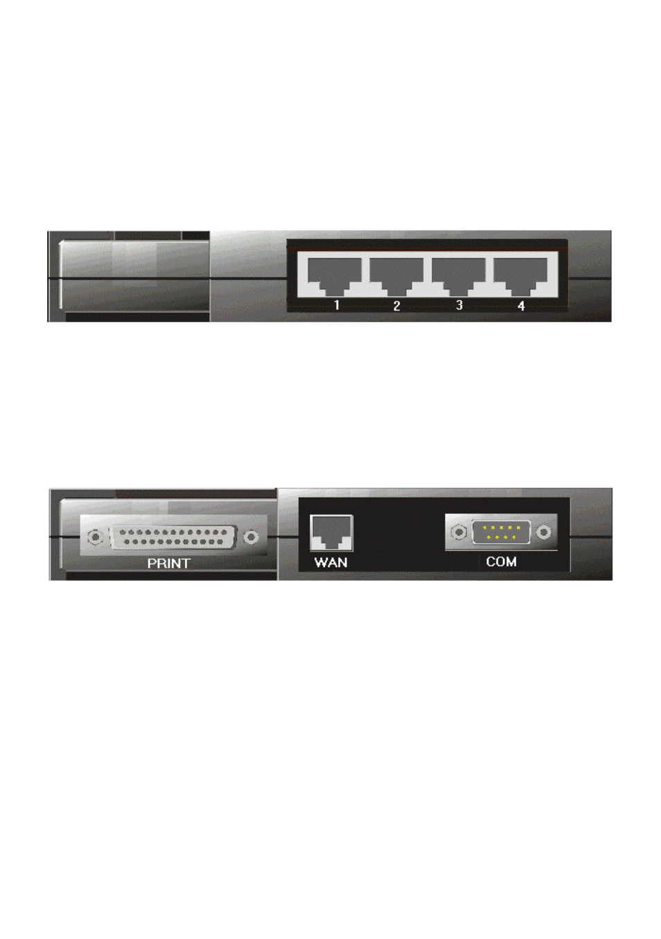 Chapter 2 hardware installation 2.1. panel layout | SMC Networks SMC7004BR User Manual | Page 7 / 37