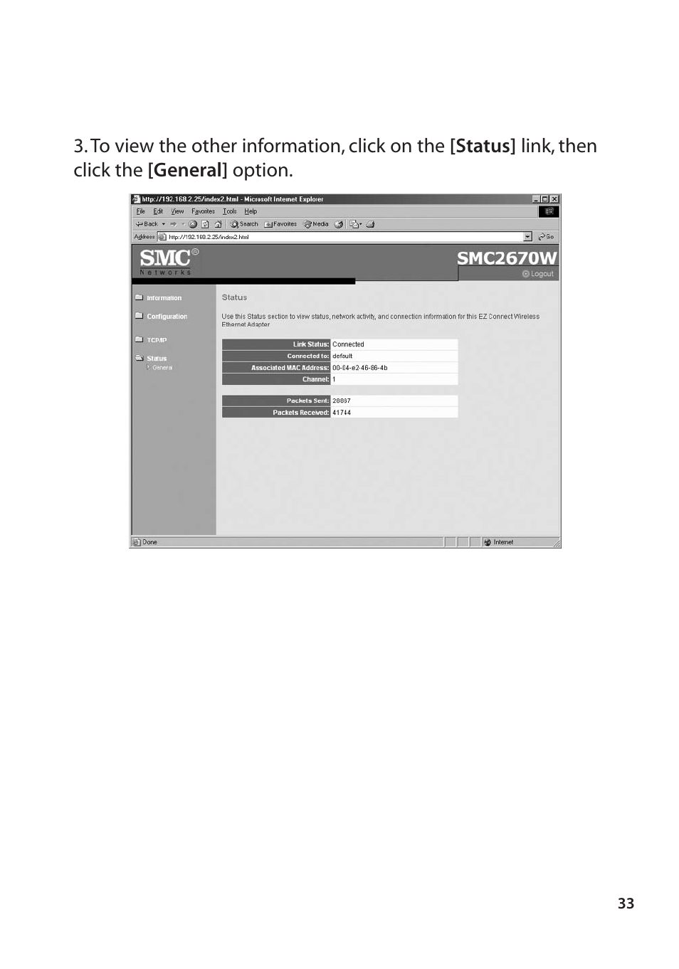 SMC Networks SMC2670W User Manual | Page 31 / 47