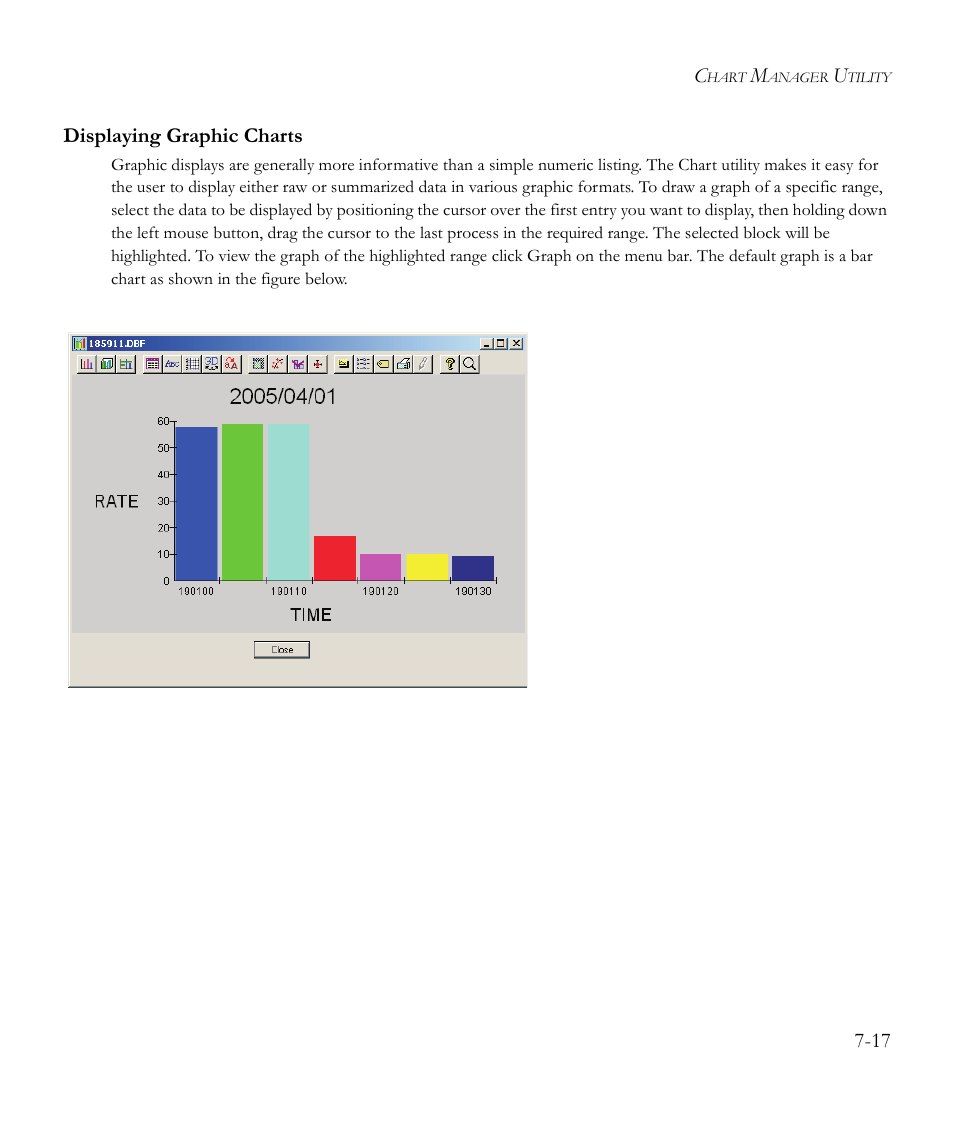 Displaying graphic charts, Displaying graphic charts -17 | SMC Networks EliteView 6.20 User Manual | Page 101 / 232