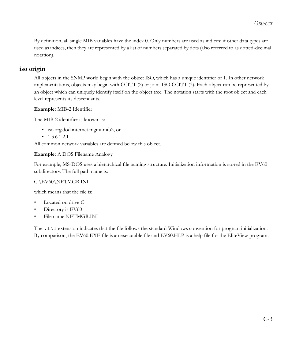 Iso origin | SMC Networks EliteView 6.20 User Manual | Page 175 / 232