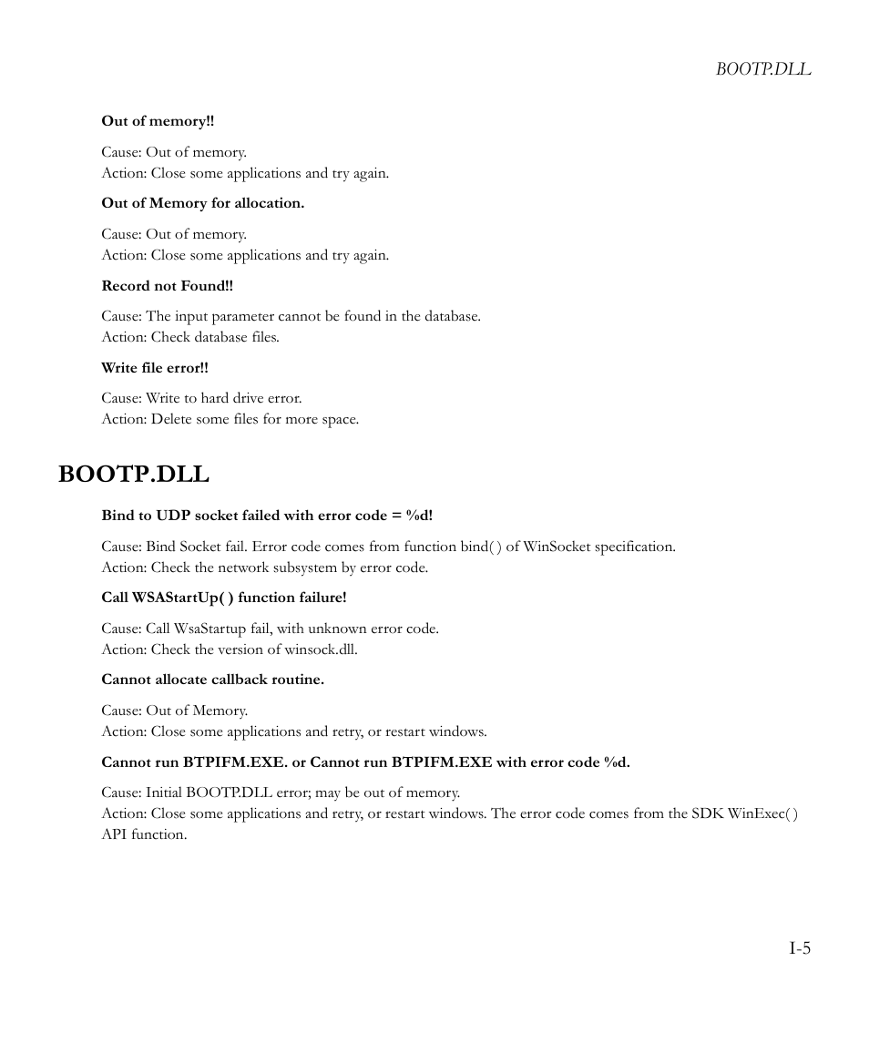 Bootp.dll | SMC Networks EliteView 6.20 User Manual | Page 197 / 232