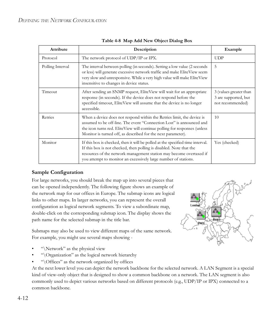 Sample configuration | SMC Networks EliteView 6.20 User Manual | Page 46 / 232