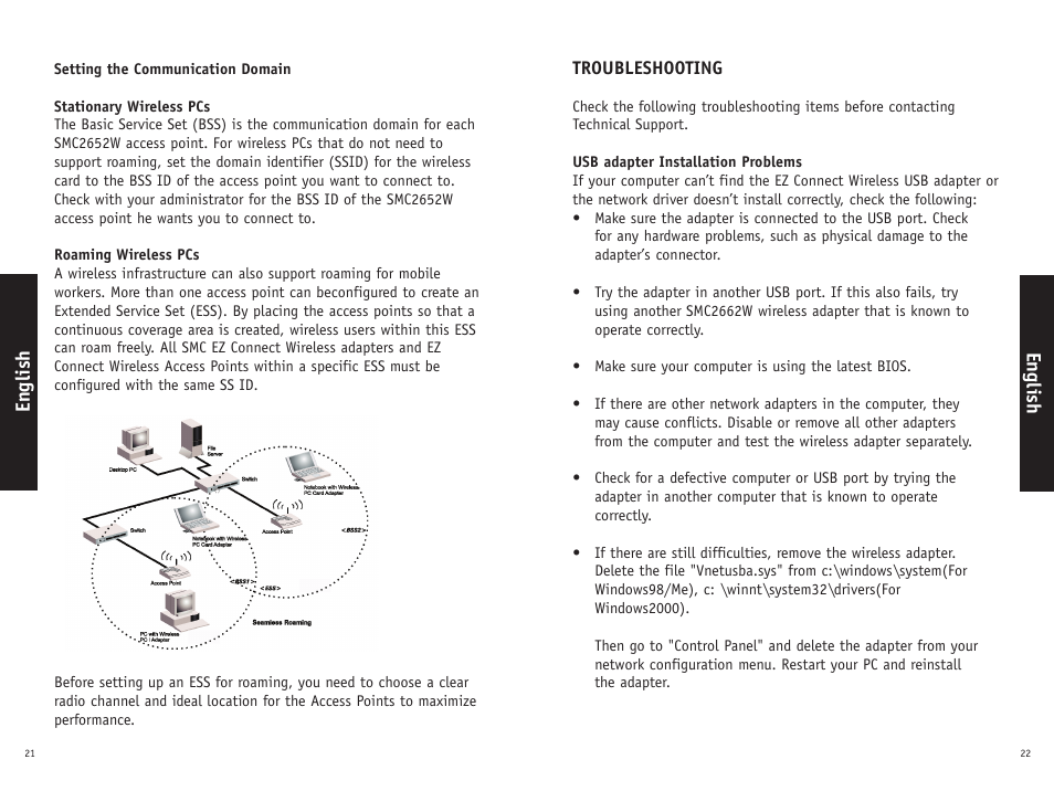 English | SMC Networks SMC2662W-AR User Manual | Page 12 / 16