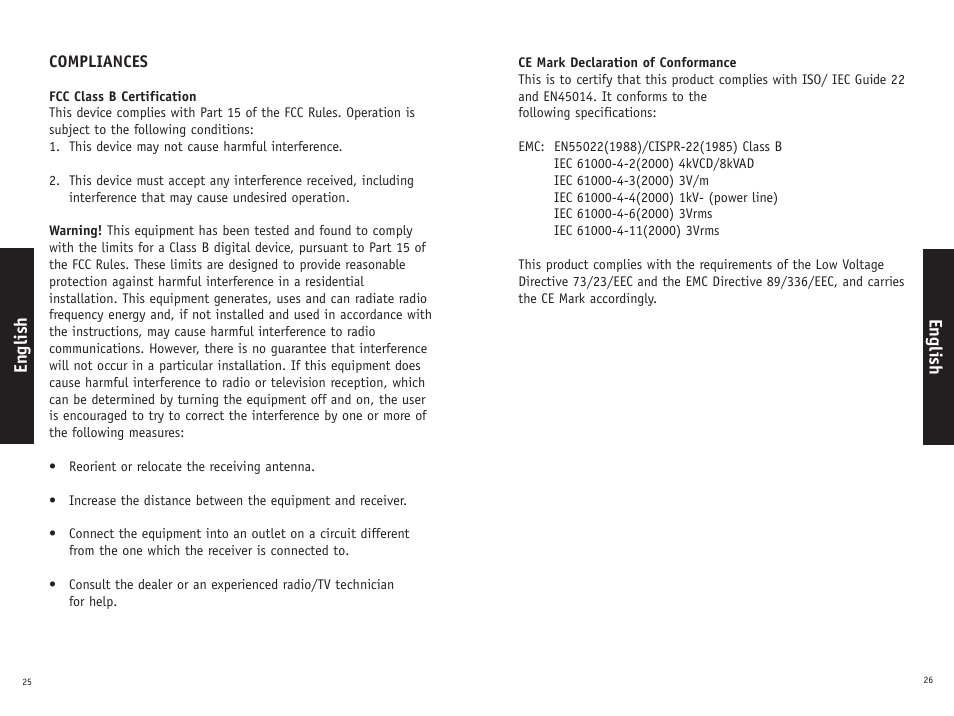 English | SMC Networks SMC2662W-AR User Manual | Page 14 / 16