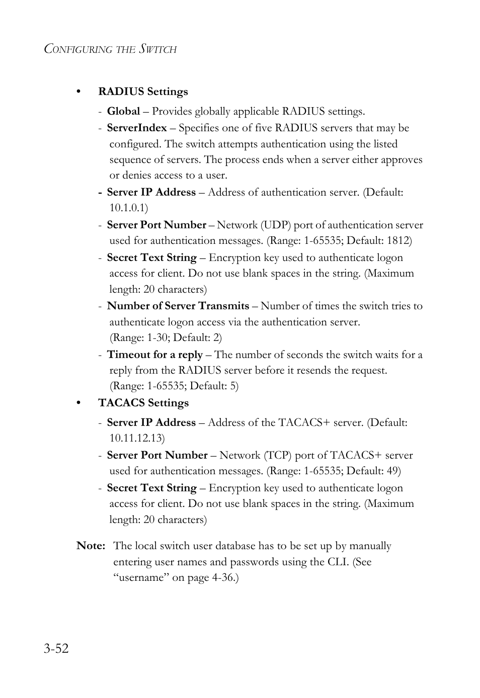 SMC Networks TigerSwitch User Manual | Page 102 / 518