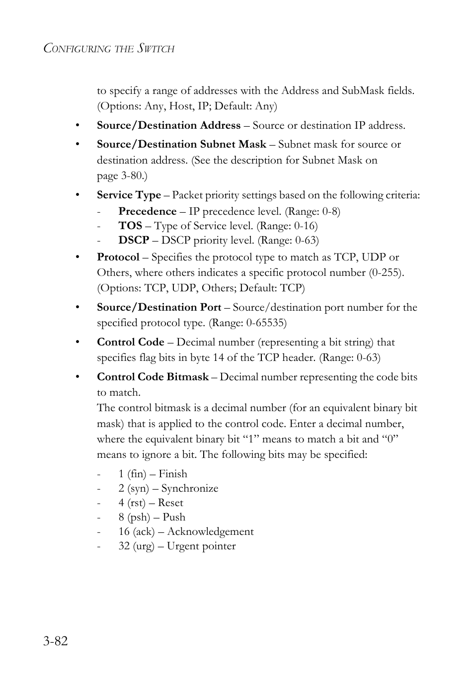 SMC Networks TigerSwitch User Manual | Page 132 / 518