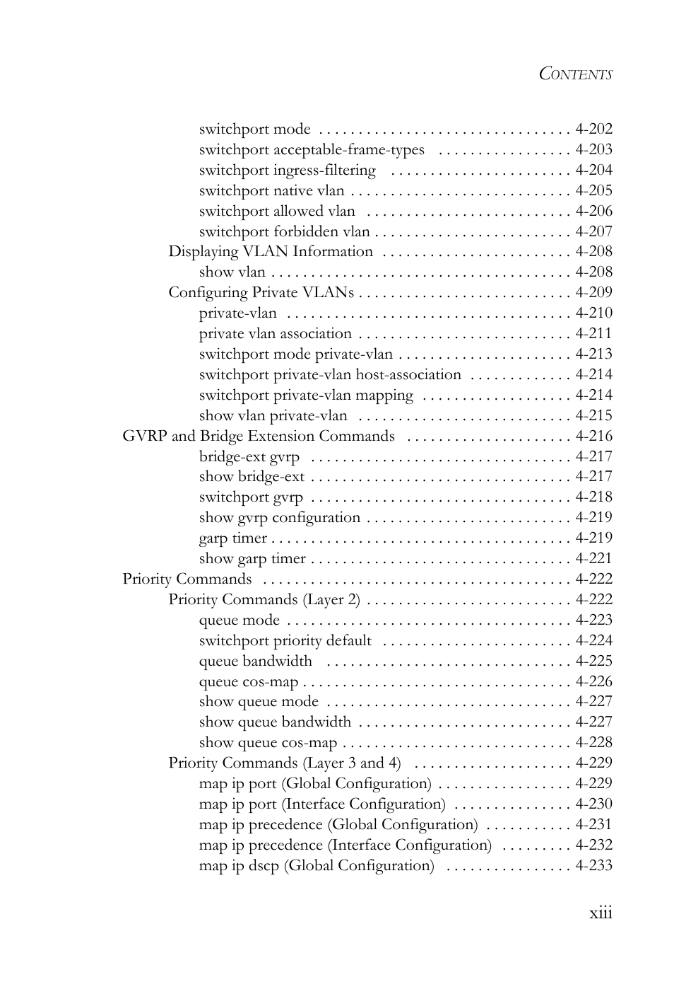Xiii | SMC Networks TigerSwitch User Manual | Page 17 / 518