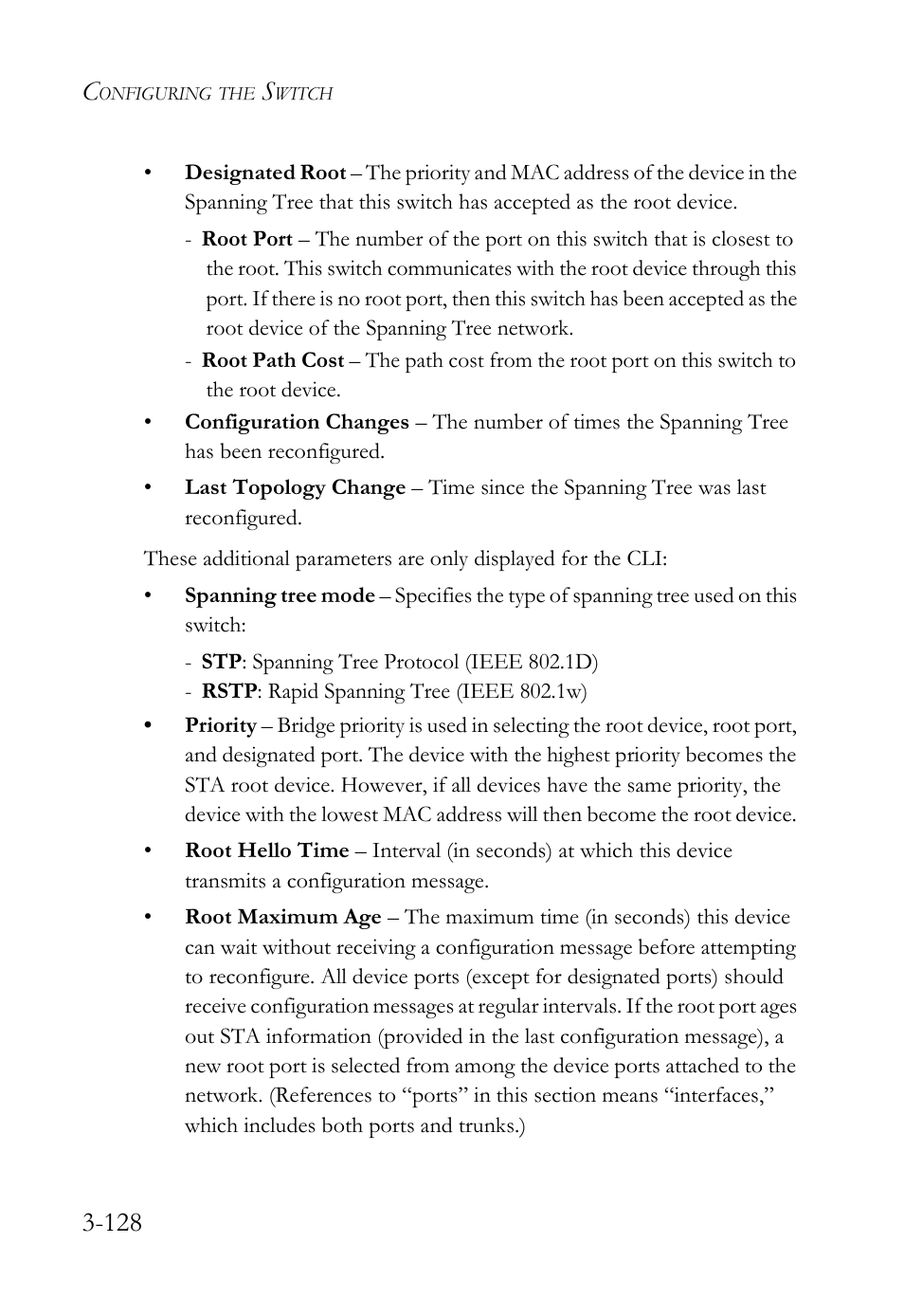 SMC Networks TigerSwitch User Manual | Page 178 / 518