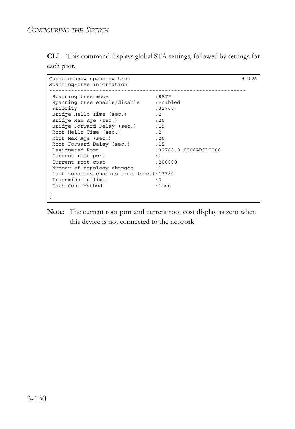 SMC Networks TigerSwitch User Manual | Page 180 / 518