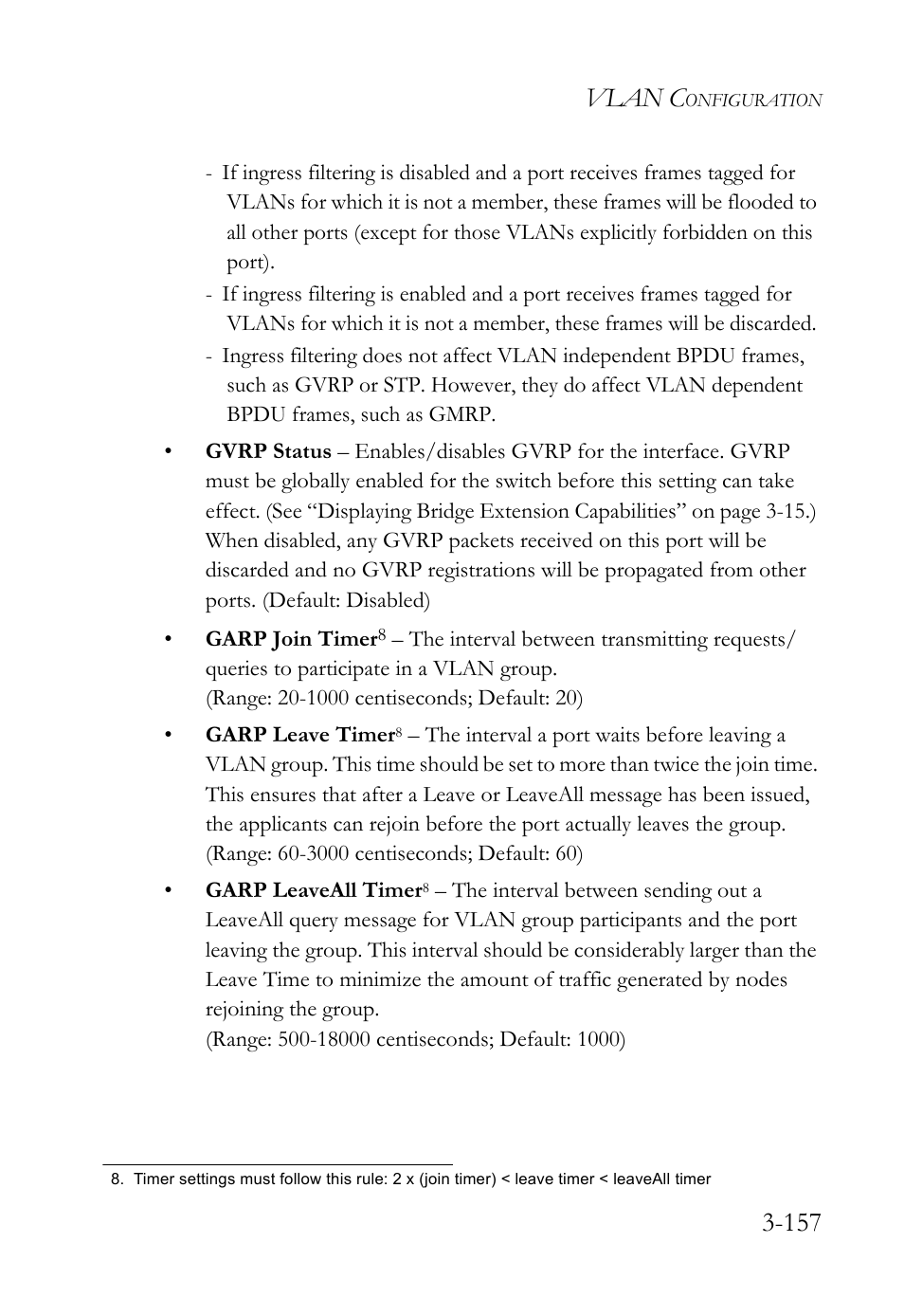 Vlan c | SMC Networks TigerSwitch User Manual | Page 207 / 518