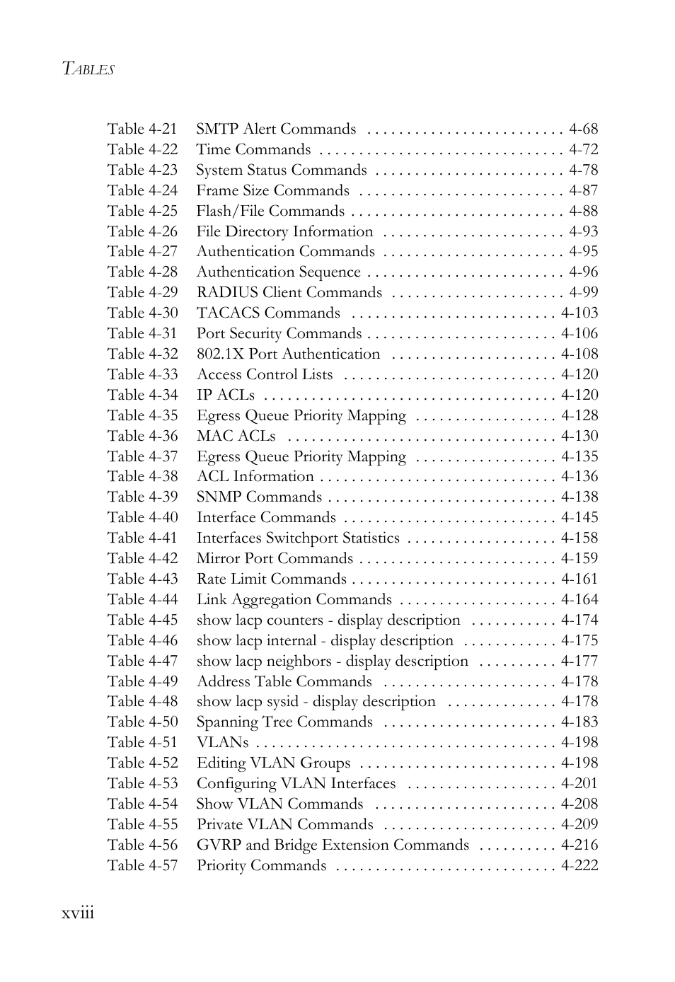 SMC Networks TigerSwitch User Manual | Page 22 / 518