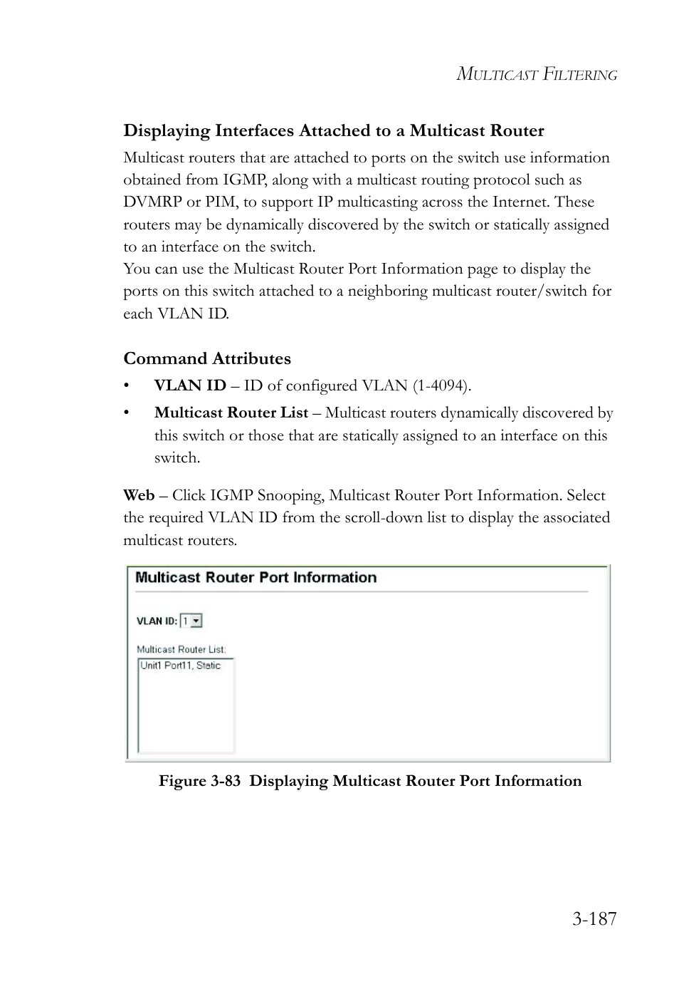 SMC Networks TigerSwitch User Manual | Page 237 / 518