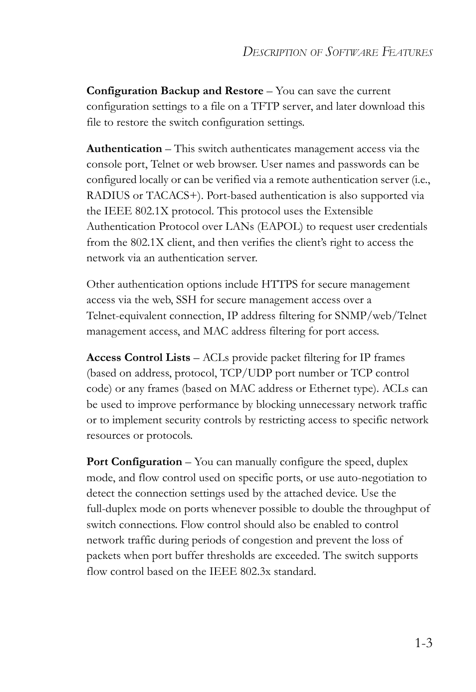 SMC Networks TigerSwitch User Manual | Page 29 / 518