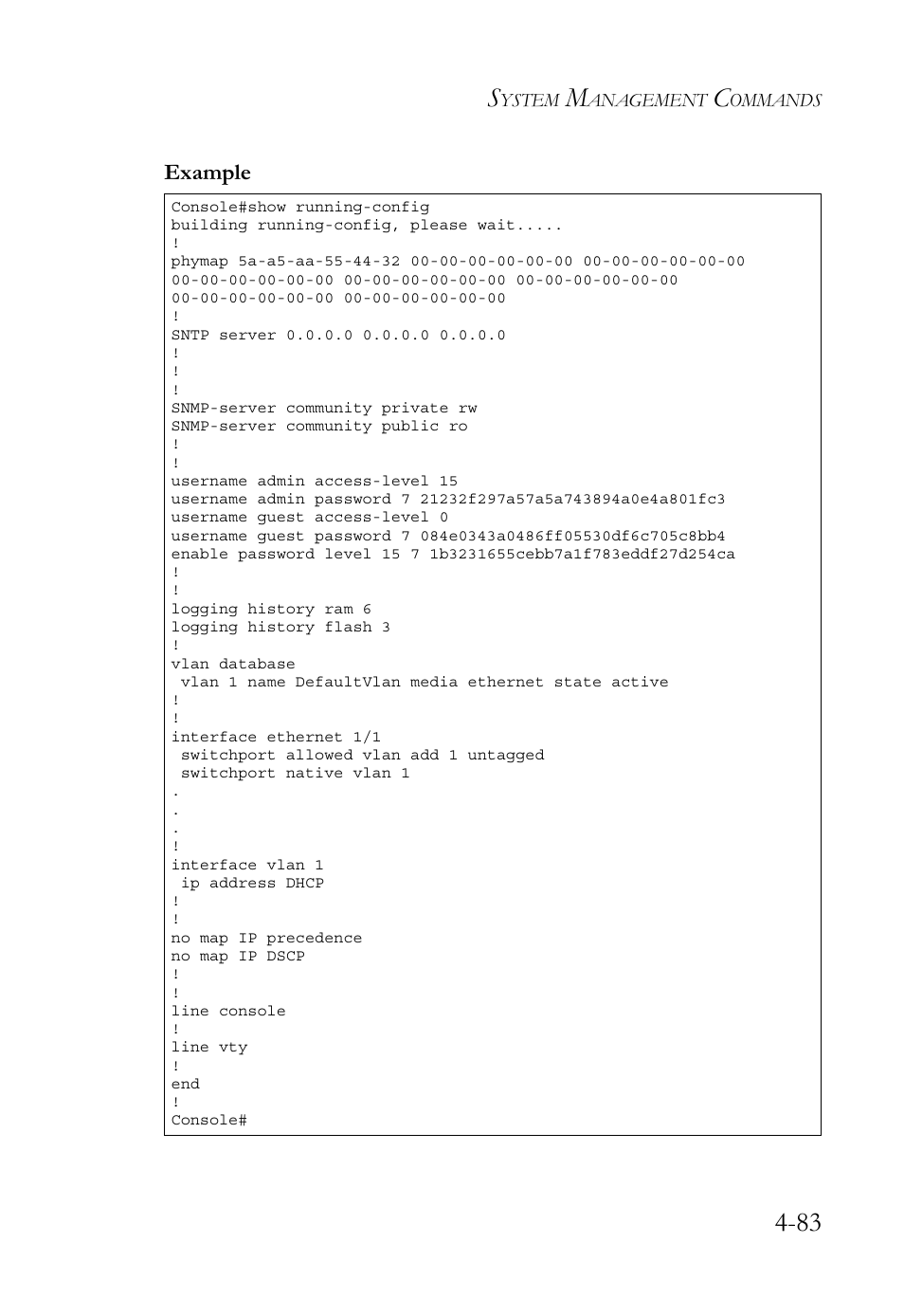 SMC Networks TigerSwitch User Manual | Page 325 / 518
