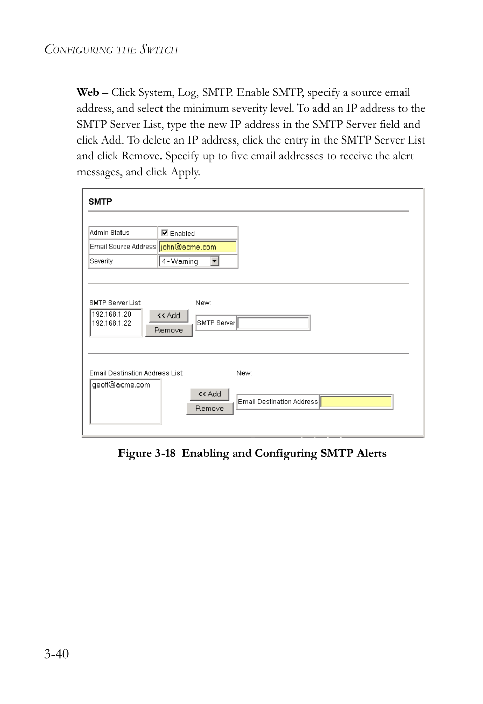 SMC Networks TigerSwitch User Manual | Page 90 / 518