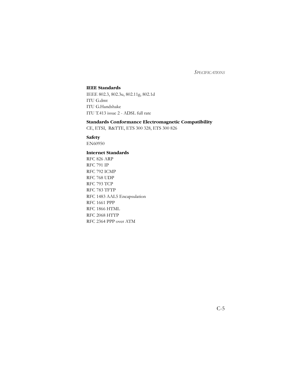 SMC Networks AR4505GW User Manual | Page 113 / 116