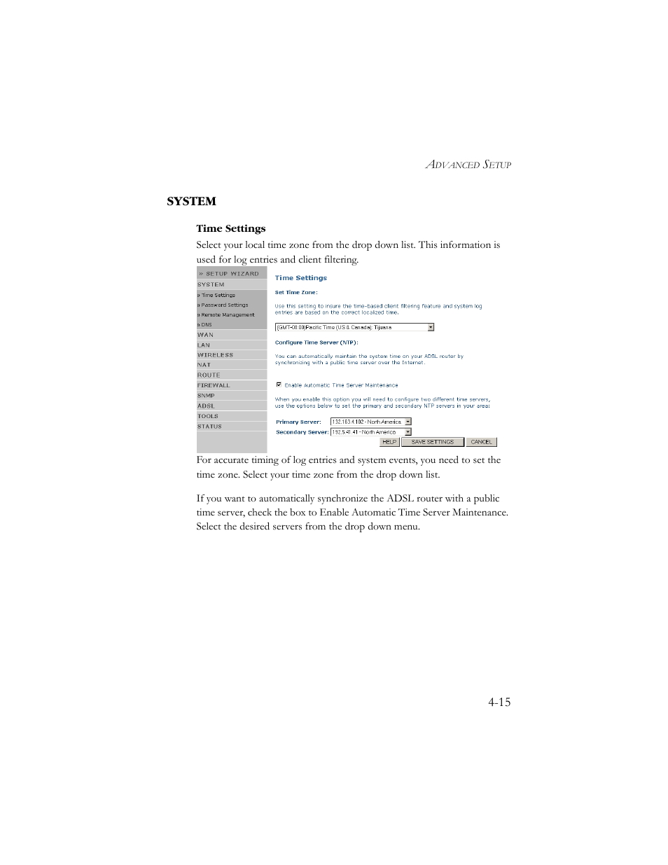 System, System -15 | SMC Networks AR4505GW User Manual | Page 53 / 116