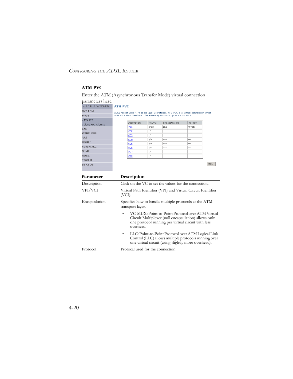 Adsl r | SMC Networks AR4505GW User Manual | Page 58 / 116