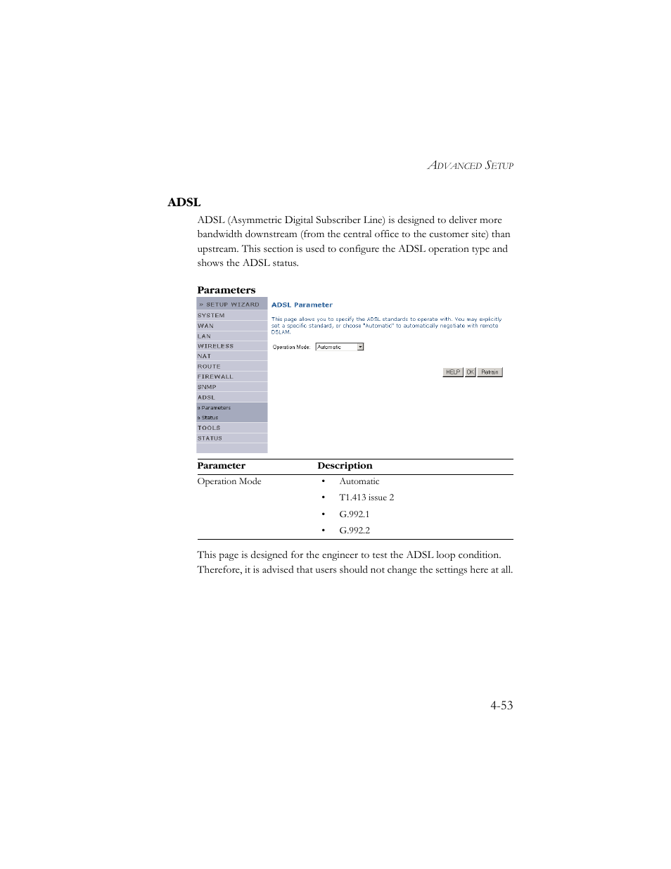 Adsl, Adsl -53 | SMC Networks AR4505GW User Manual | Page 91 / 116