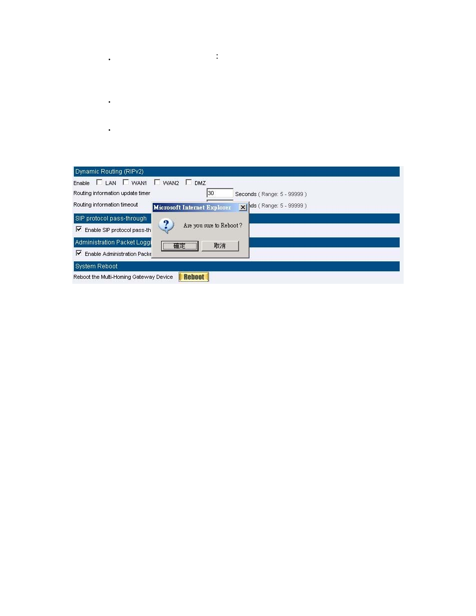 Reboot smc br21vpn | SMC Networks SMCBR21VPN User Manual | Page 34 / 251