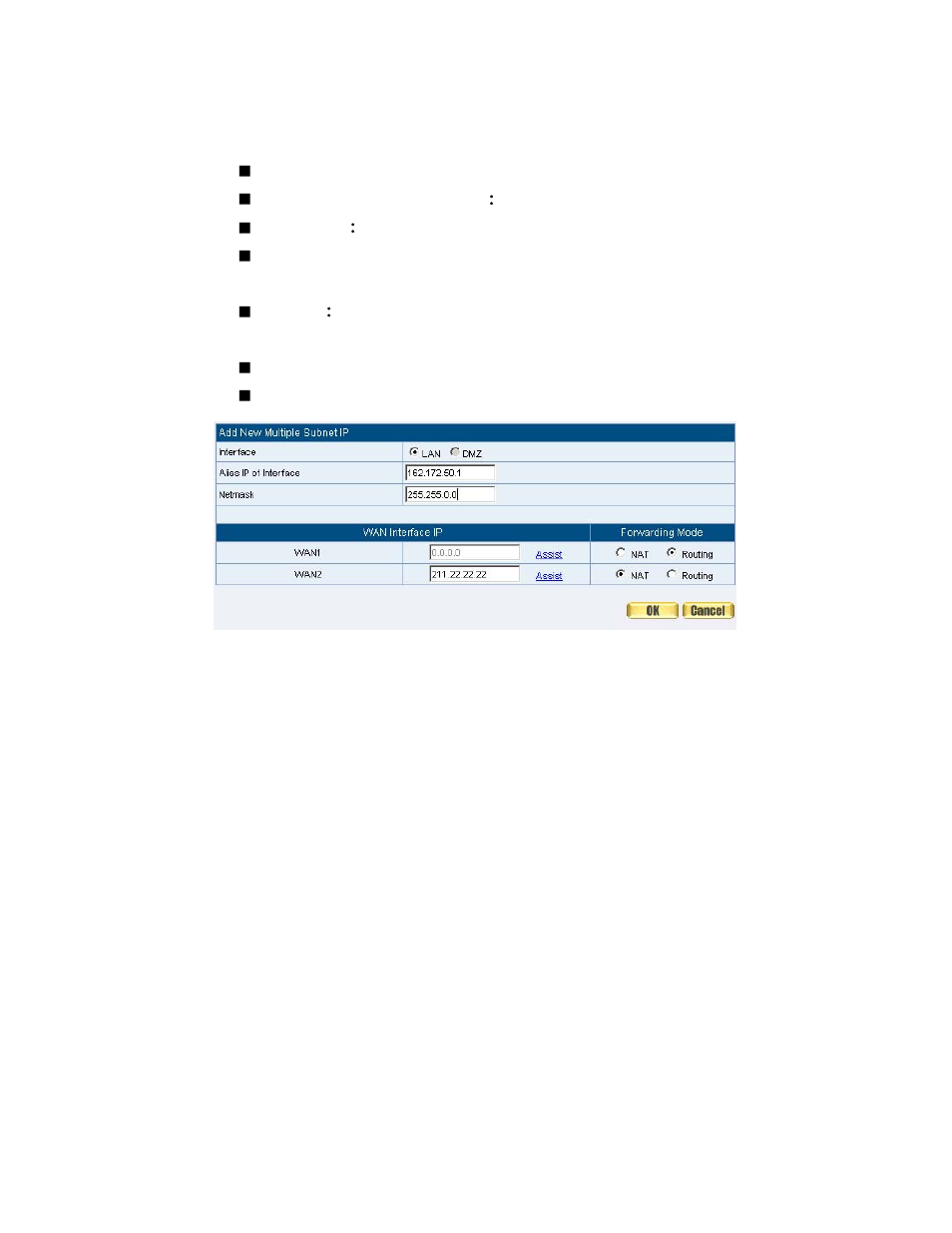 Adding multiple subnet | SMC Networks SMCBR21VPN User Manual | Page 37 / 251