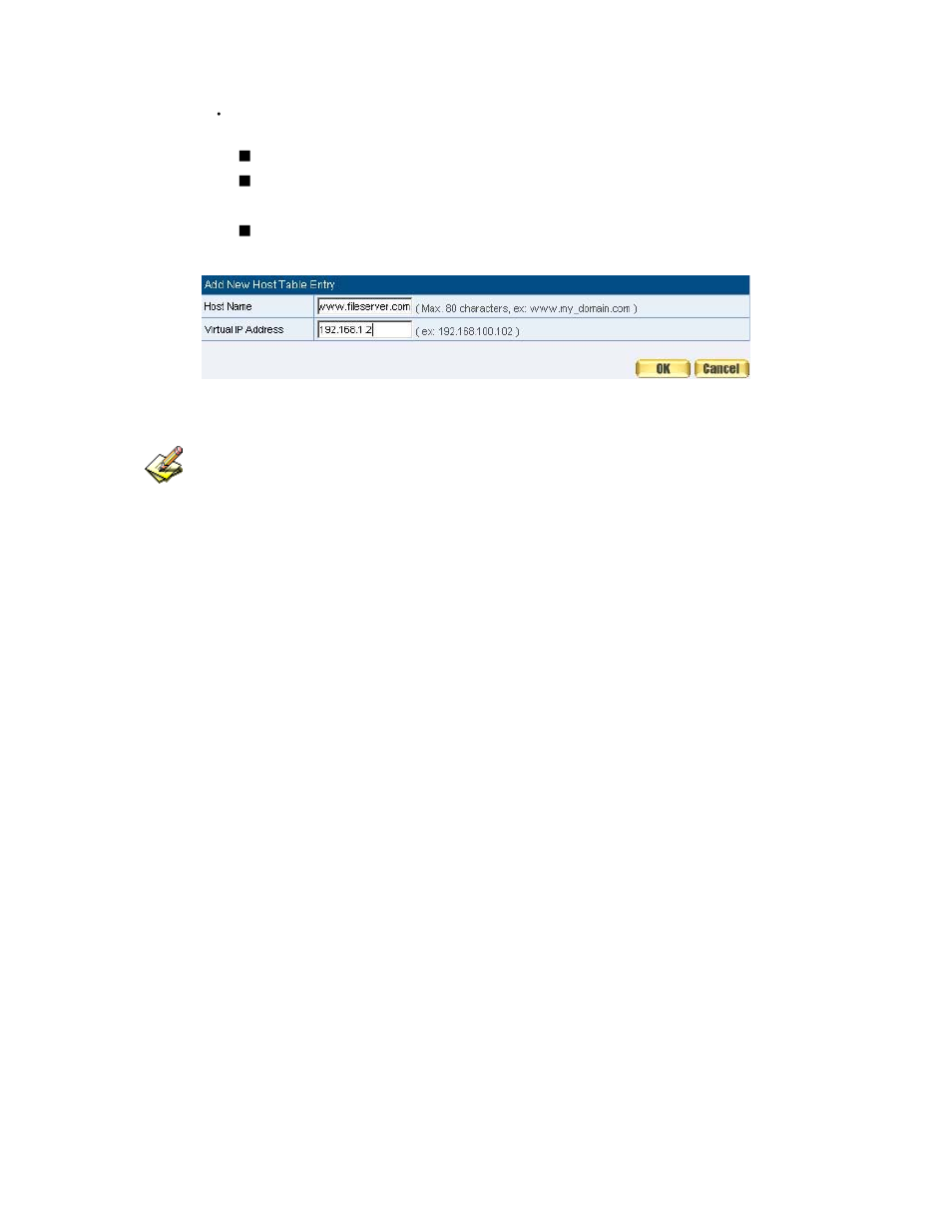 Host table | SMC Networks SMCBR21VPN User Manual | Page 47 / 251