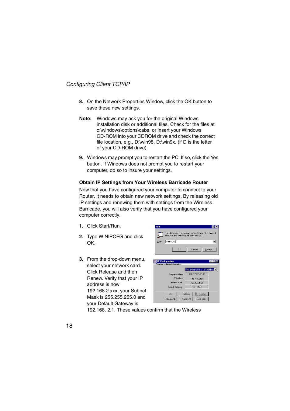 SMC Networks Barricade SMC7004VWBR V.2 User Manual | Page 22 / 82