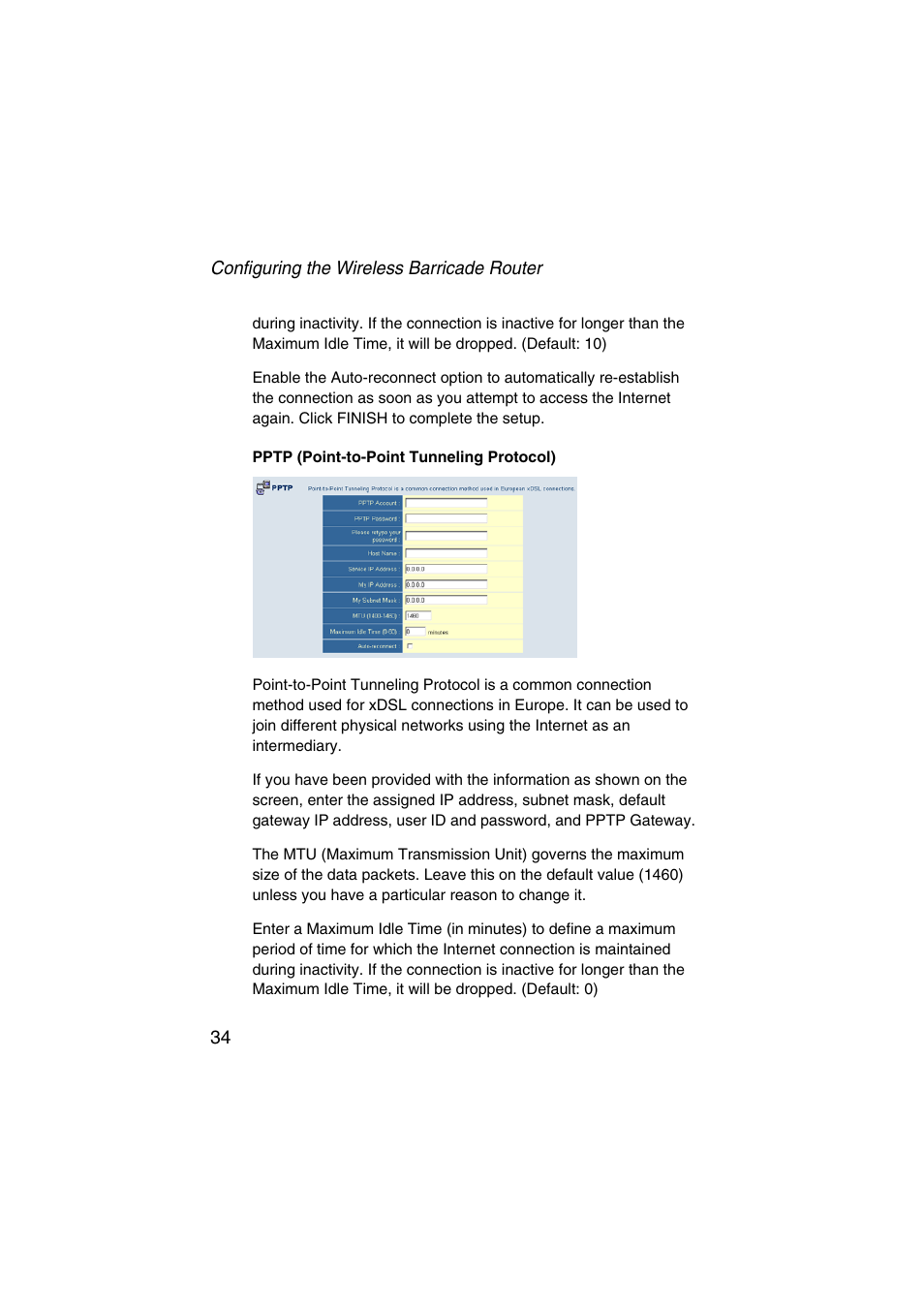 SMC Networks Barricade SMC7004VWBR V.2 User Manual | Page 38 / 82