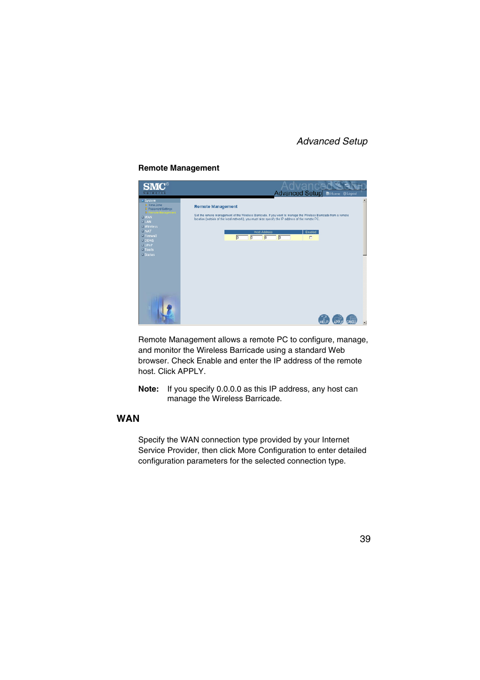 SMC Networks Barricade SMC7004VWBR V.2 User Manual | Page 43 / 82