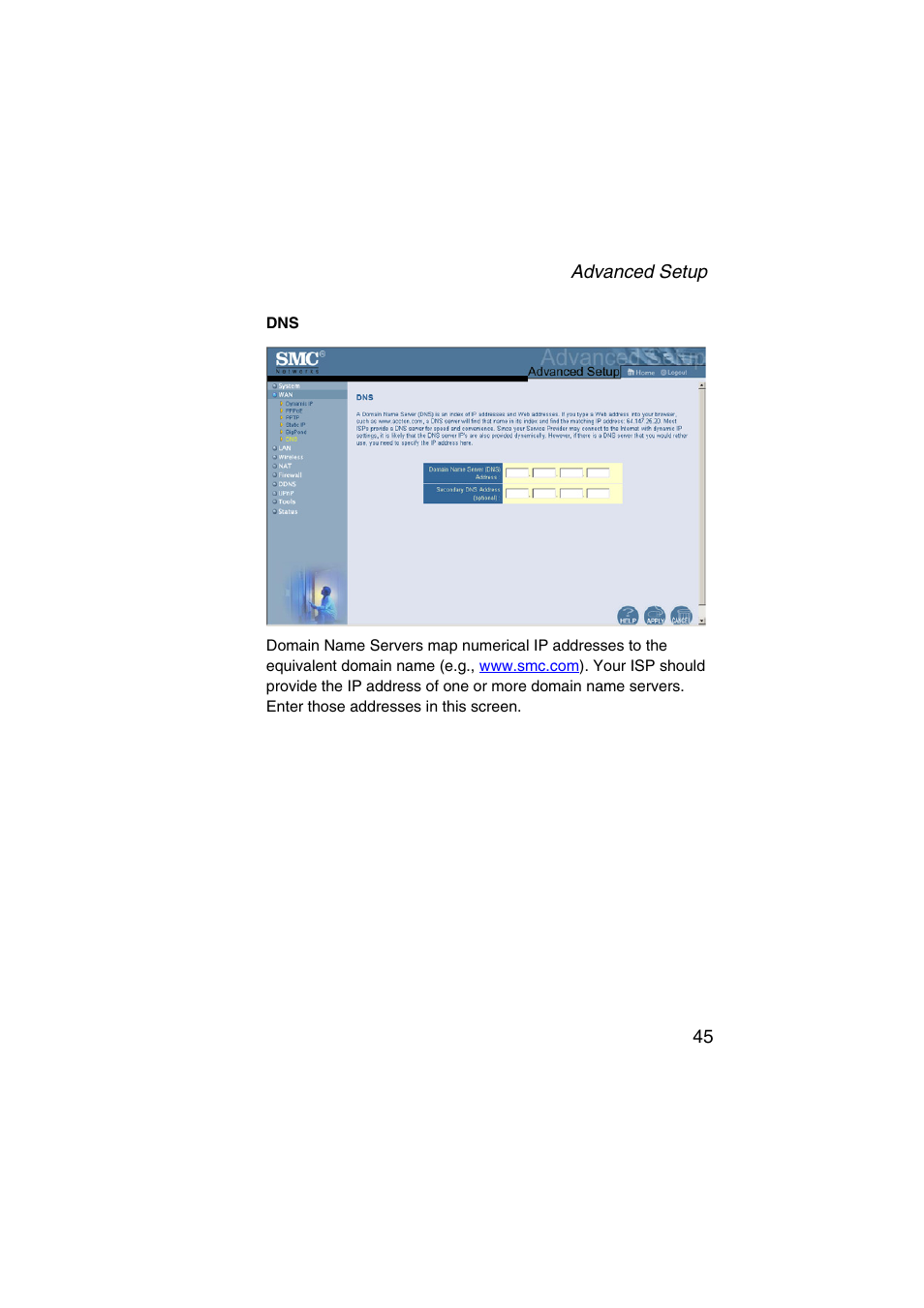 SMC Networks Barricade SMC7004VWBR V.2 User Manual | Page 49 / 82