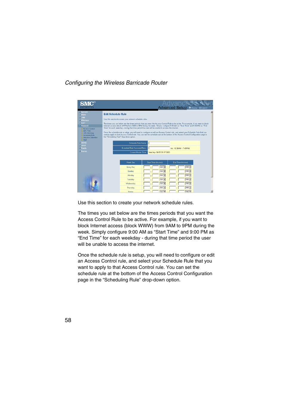 SMC Networks Barricade SMC7004VWBR V.2 User Manual | Page 62 / 82