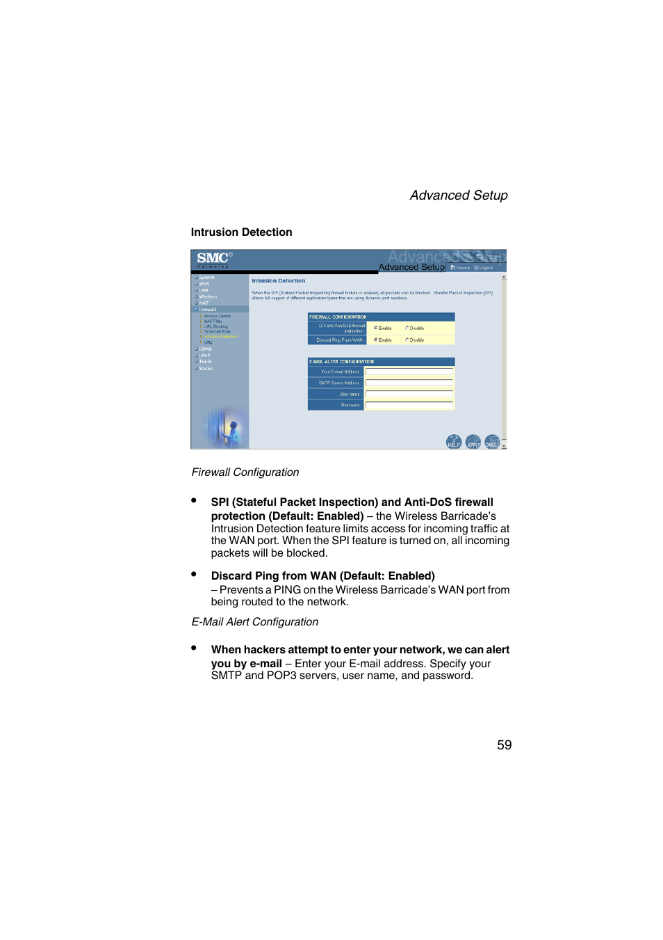 SMC Networks Barricade SMC7004VWBR V.2 User Manual | Page 63 / 82