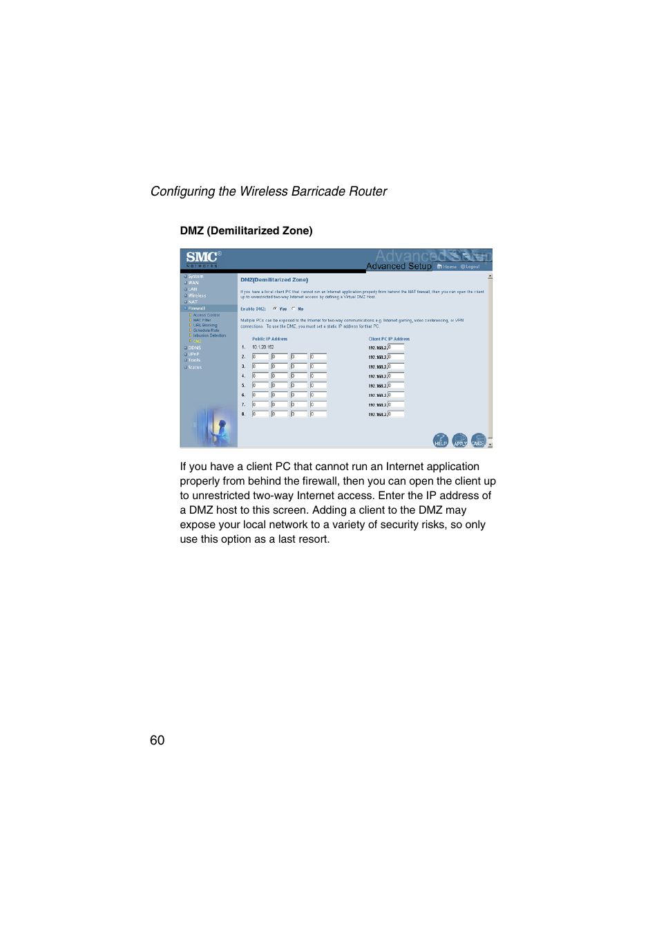 SMC Networks Barricade SMC7004VWBR V.2 User Manual | Page 64 / 82