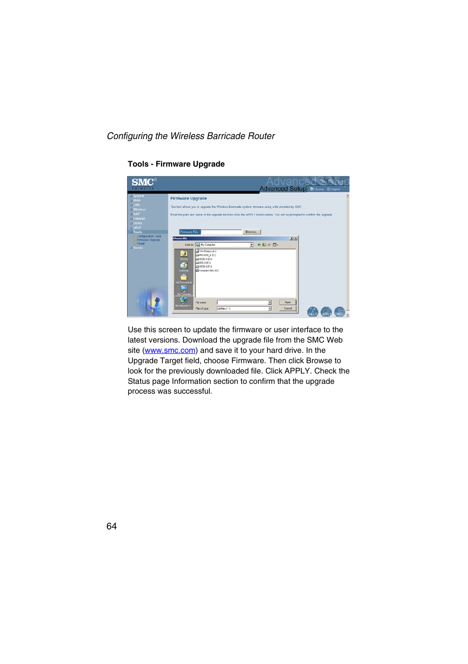 SMC Networks Barricade SMC7004VWBR V.2 User Manual | Page 68 / 82