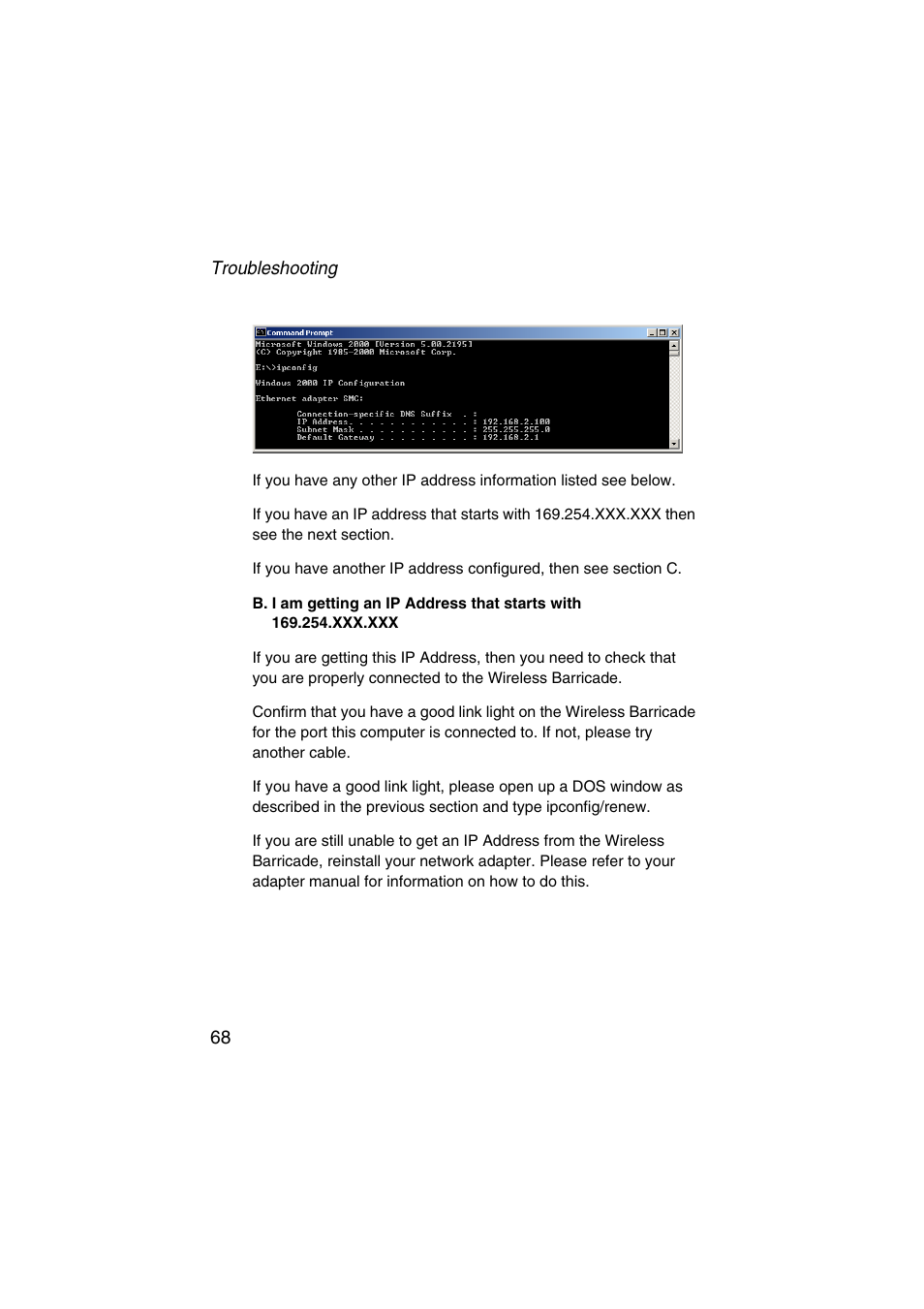 SMC Networks Barricade SMC7004VWBR V.2 User Manual | Page 72 / 82