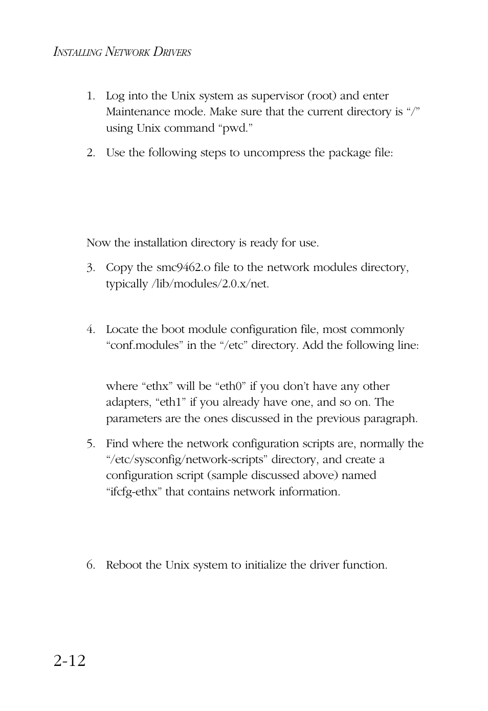 SMC Networks TigerCard 1000 User Manual | Page 31 / 58