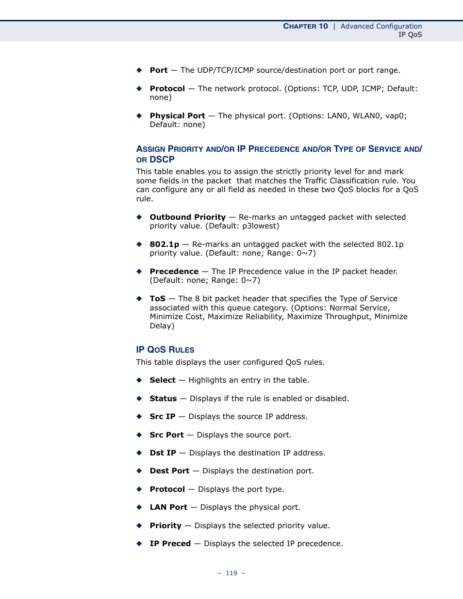 SMC Networks BARRICADE SMC7901WBRA2 B1 User Manual | Page 119 / 150