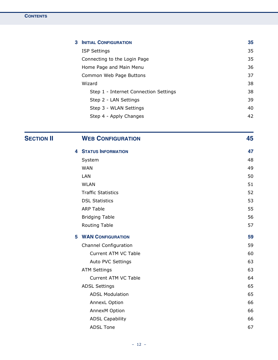 Ii w | SMC Networks BARRICADE SMC7901WBRA2 B1 User Manual | Page 12 / 150