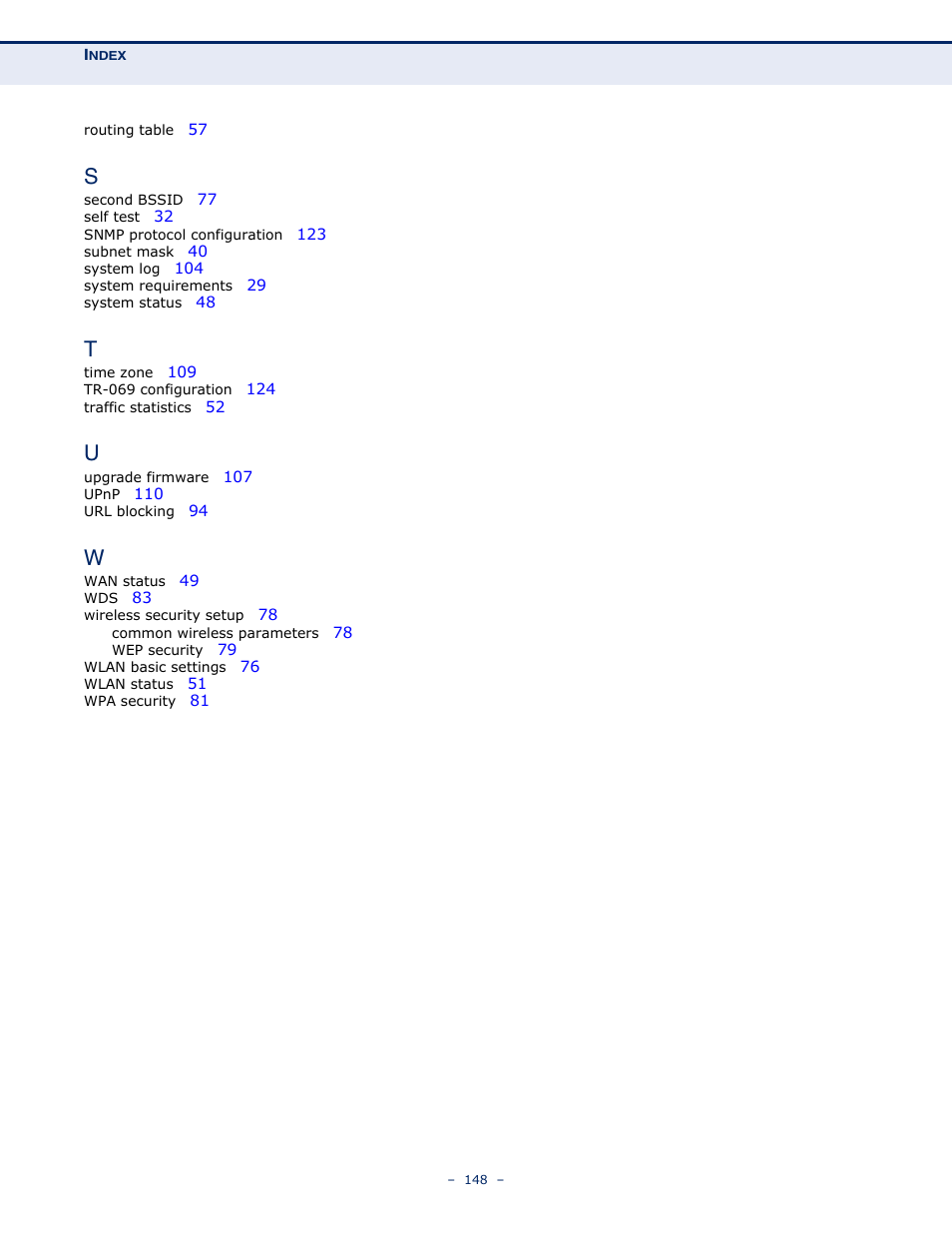 SMC Networks BARRICADE SMC7901WBRA2 B1 User Manual | Page 148 / 150