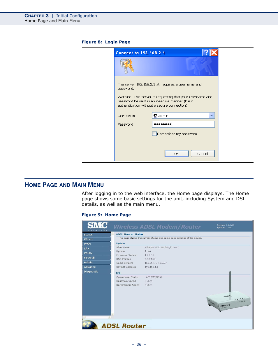 SMC Networks BARRICADE SMC7901WBRA2 B1 User Manual | Page 36 / 150